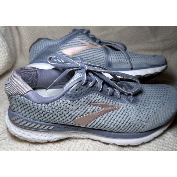 Brooks Adrenaline GTS XX 20 Athletic Running Shoe Women’s 9.5 M Gray - Picture 2 of 8